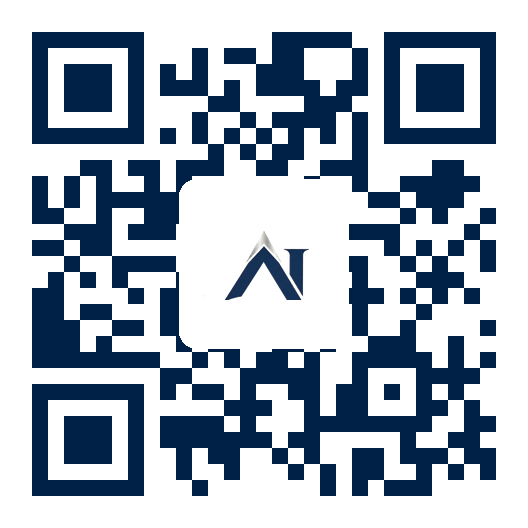 QR code with Ice Crest AI logo — scan to open icecrest.in