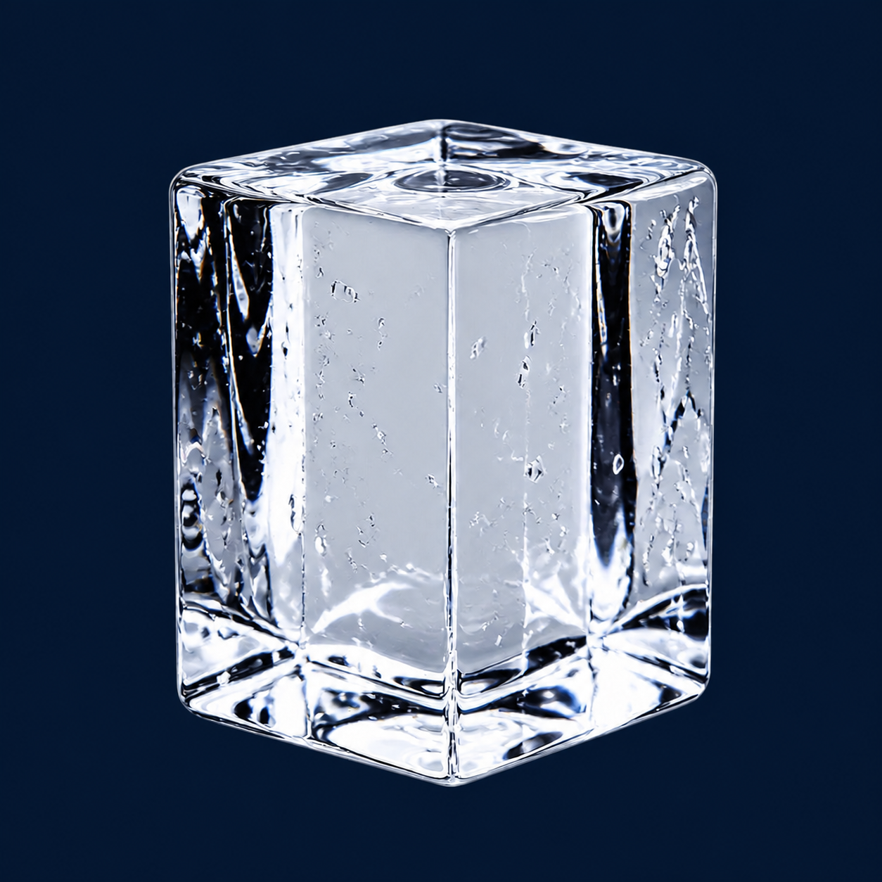 Perfect Cube clear ice